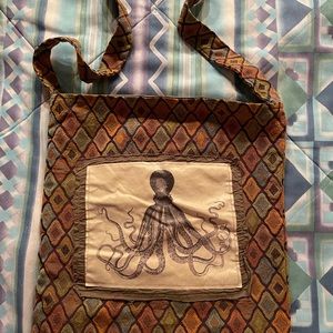 Women’s Octopus Tote Bag 14.5” x 16.5”